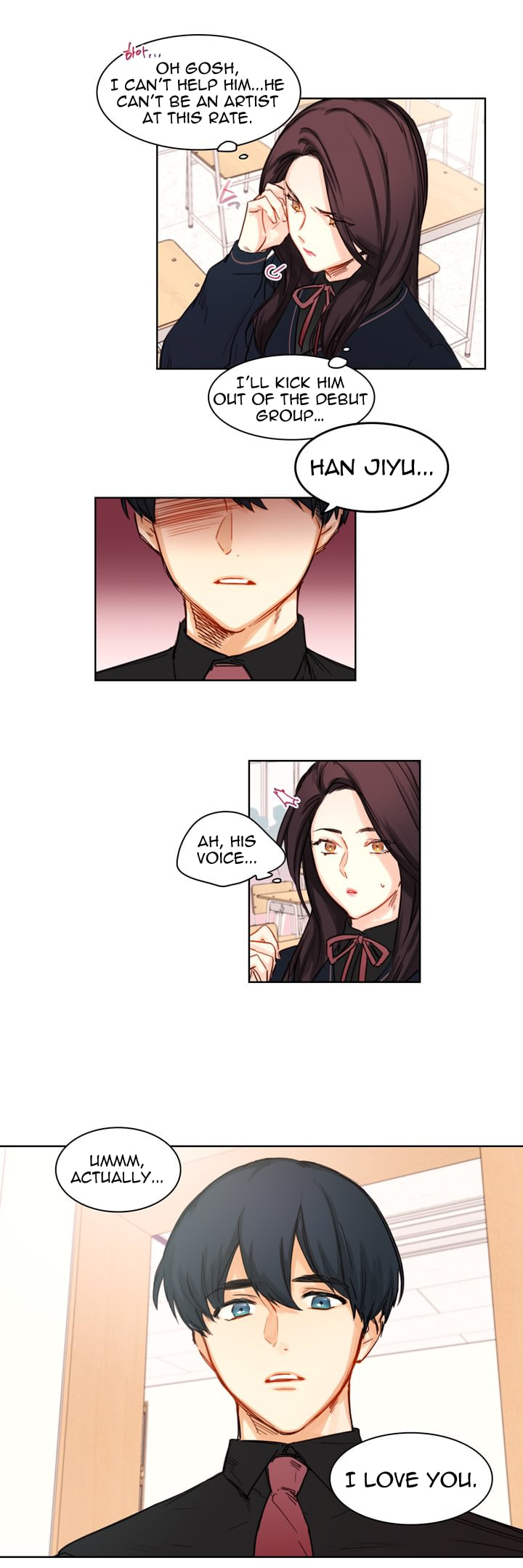 Read Trainees (Colored) chapter 11.1 image 12 on Lezhin
