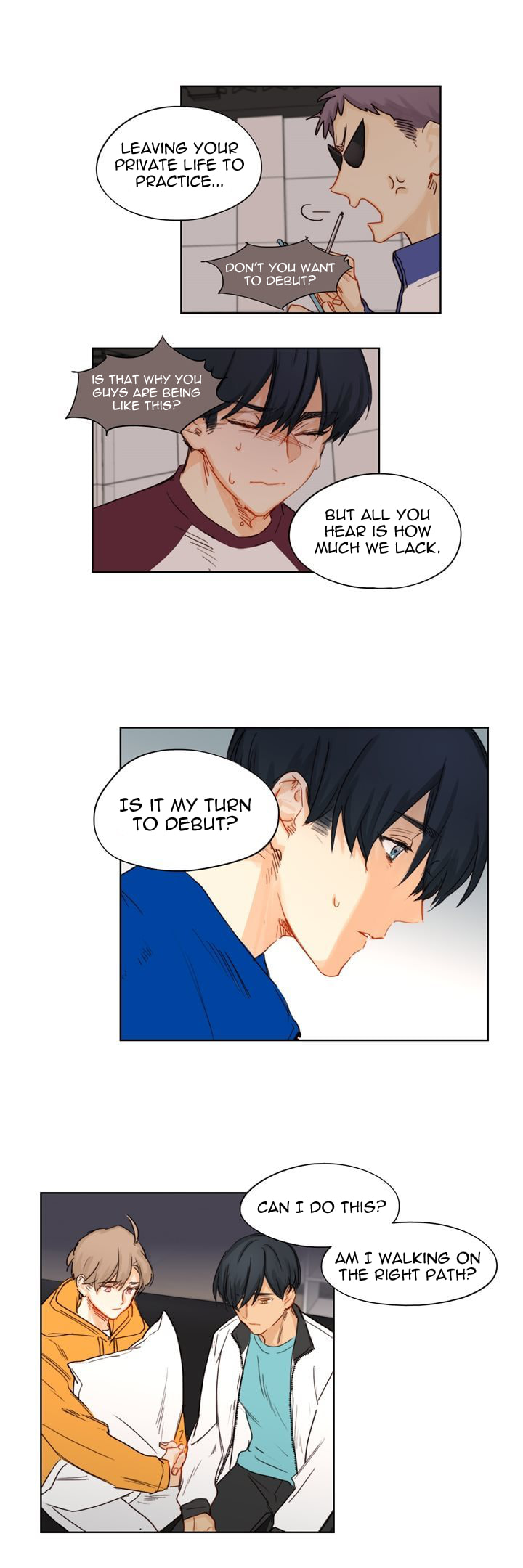 Read Trainees (Colored) chapter 14.1 image 12 on Lezhin
