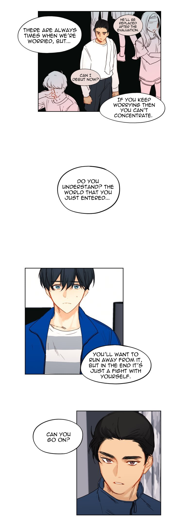 Read Trainees (Colored) chapter 14.1 image 13 on Lezhin