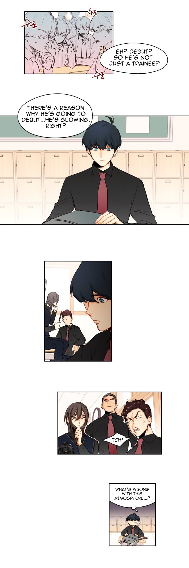 Read Trainees (Colored) chapter 2.1 image 12 on Lezhin