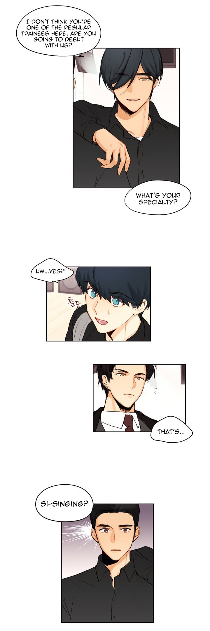 Read Trainees (Colored) chapter 2.1 image 4 on Lezhin