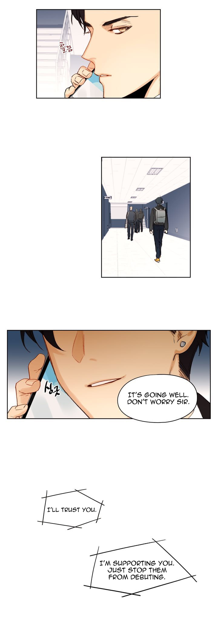 Read Trainees (Colored) chapter 2.1 image 9 on Lezhin