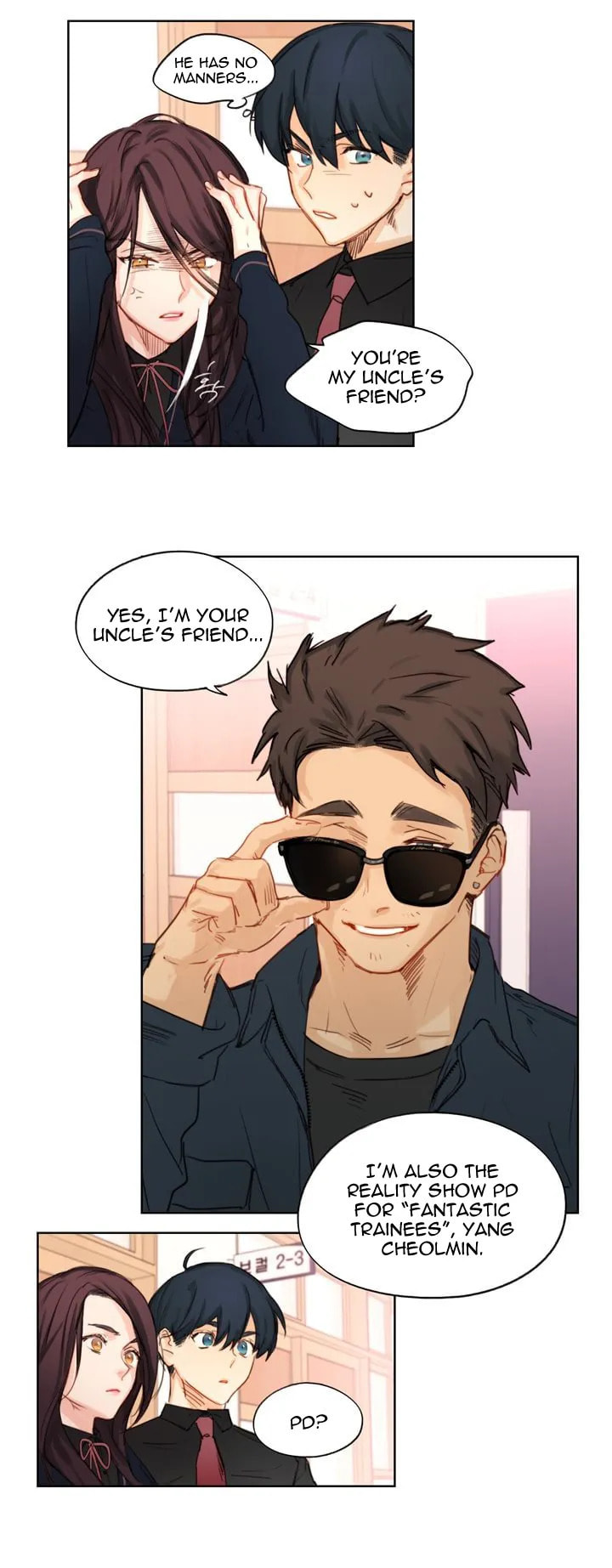 Read Trainees (Colored) chapter 24.2 image 3 on Lezhin