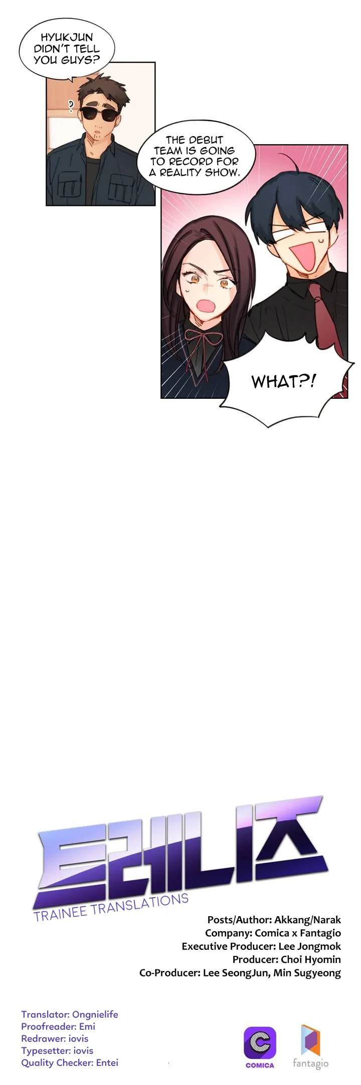 Read Trainees (Colored) chapter 24.2 image 4 on Lezhin