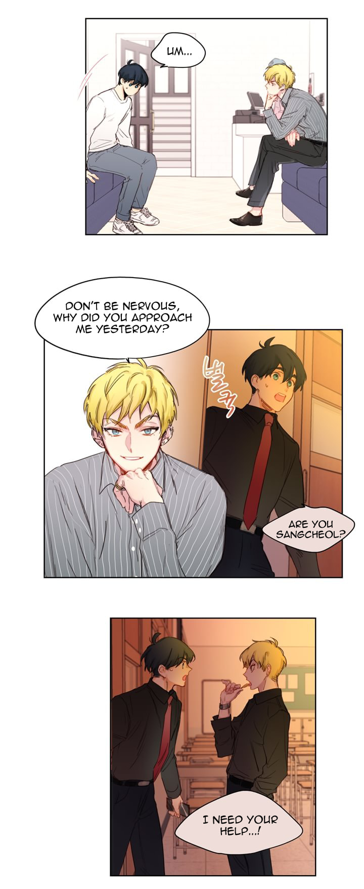 Read Trainees (Colored) chapter 5.1 image 10 on Lezhin