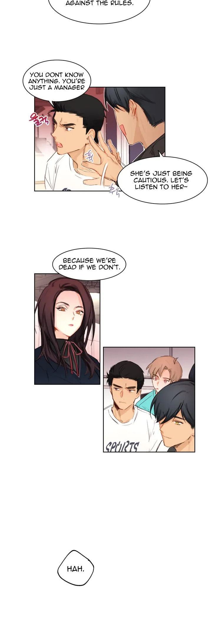 Read Trainees (Colored) chapter 8.2 image 18 on Lezhin