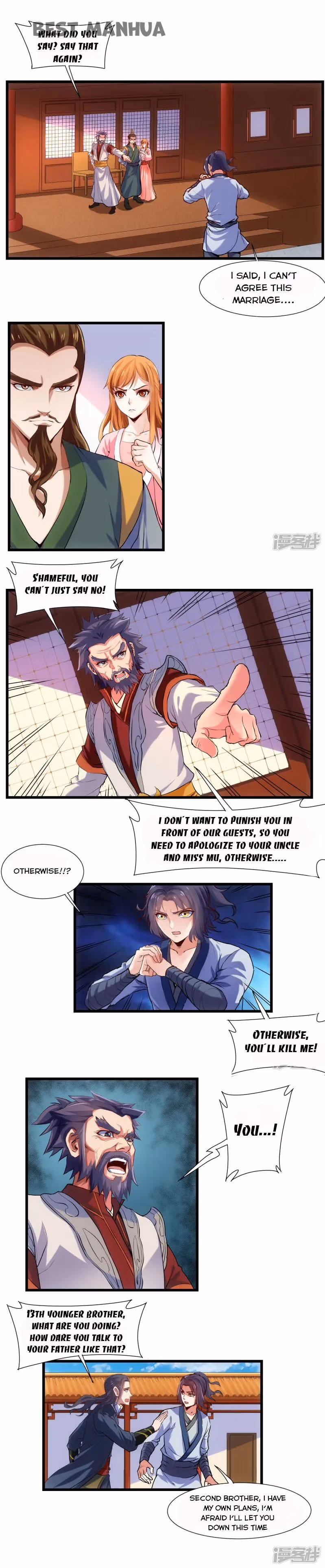 Read Trample the Immortal River chapter 13 image 3 on Lezhin