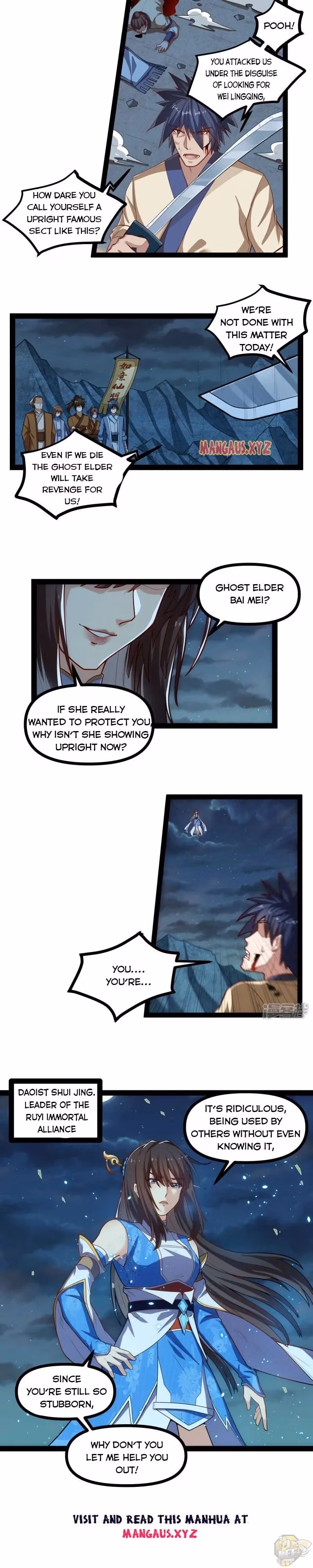 Read Trample the Immortal River chapter 140 image 9 on Lezhin