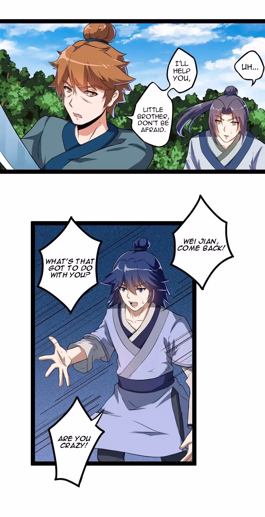 Read Trample the Immortal River chapter 20 image 3 on Lezhin
