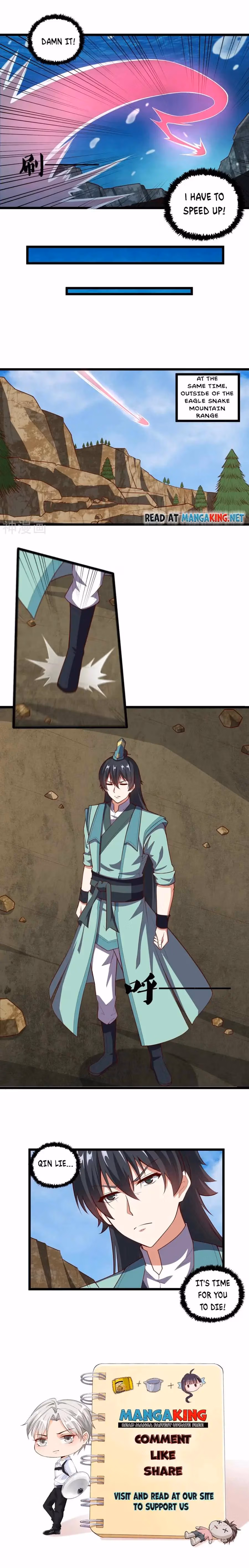 Read Trample the Immortal River chapter 220 image 3 on Lezhin