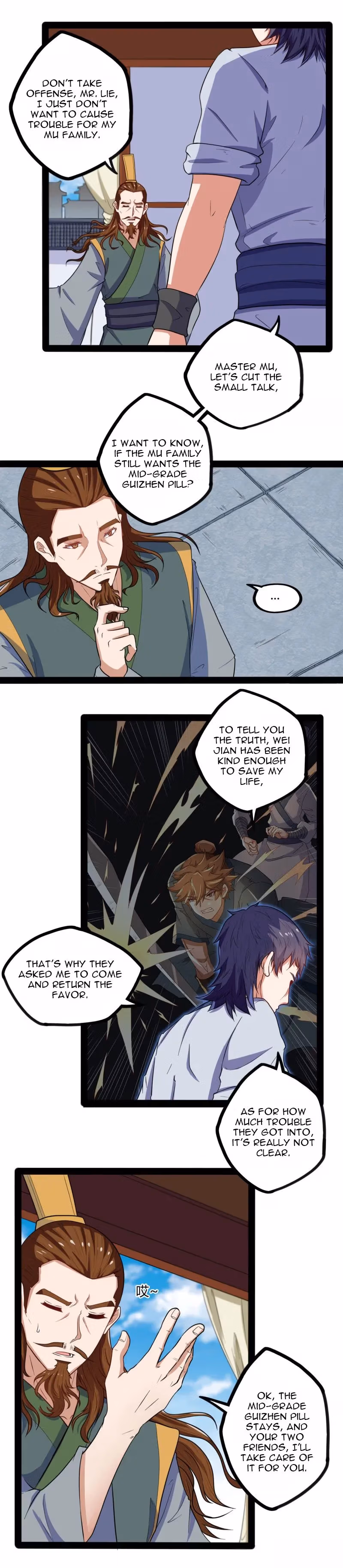 Read Trample the Immortal River chapter 32 image 8 on Lezhin