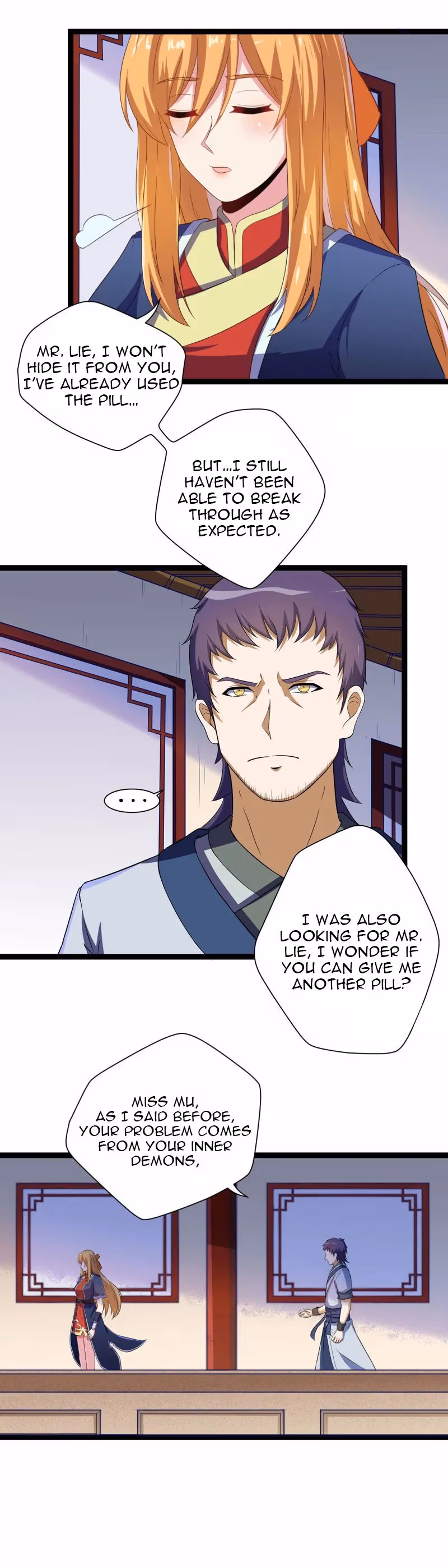 Read Trample the Immortal River chapter 34 image 3 on Lezhin