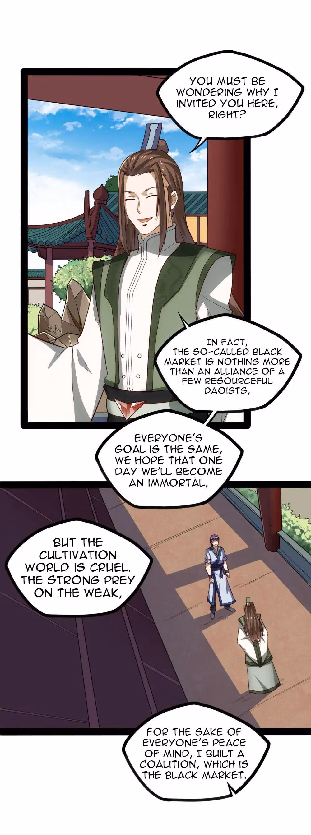 Read Trample the Immortal River chapter 55 image 9 on Lezhin