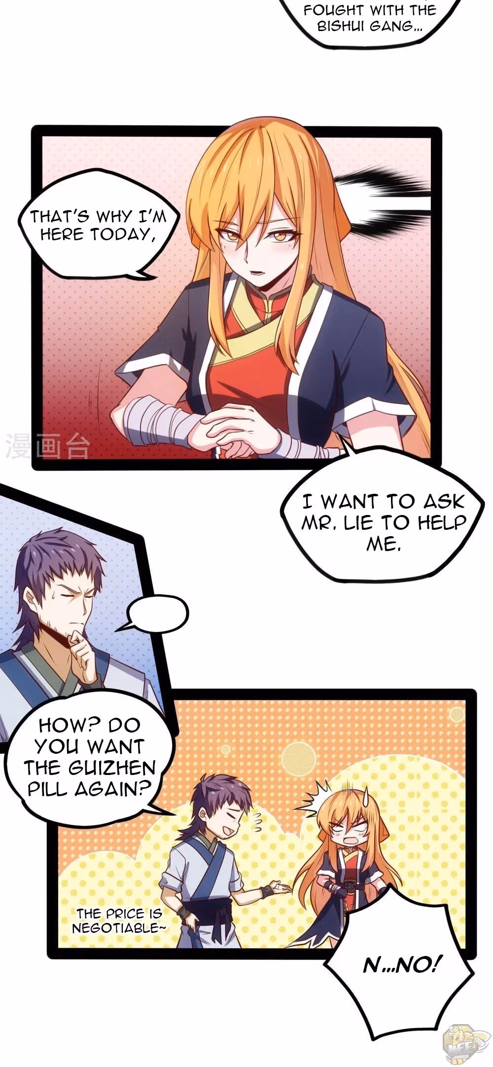 Read Trample the Immortal River chapter 60 image 11 on Lezhin