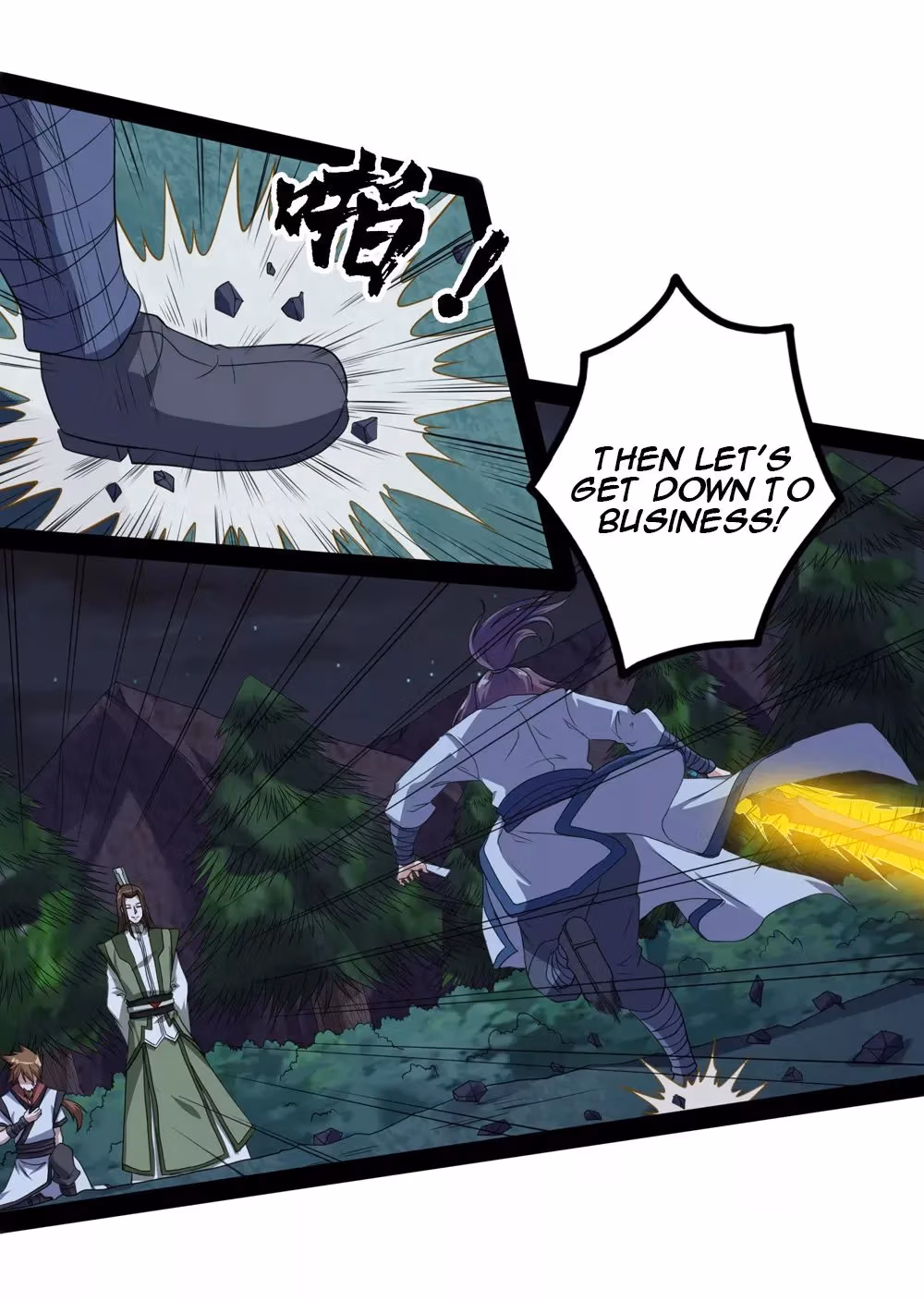 Read Trample the Immortal River chapter 74 image 3 on Lezhin