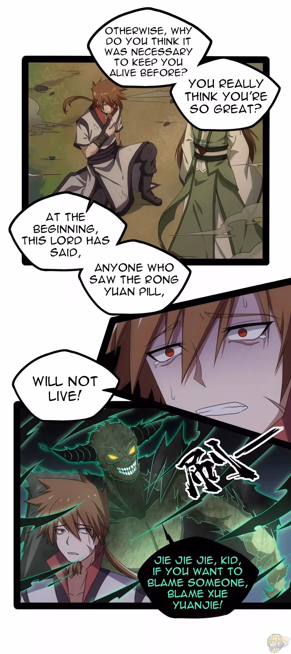 Read Trample the Immortal River chapter 75 image 14 on Lezhin