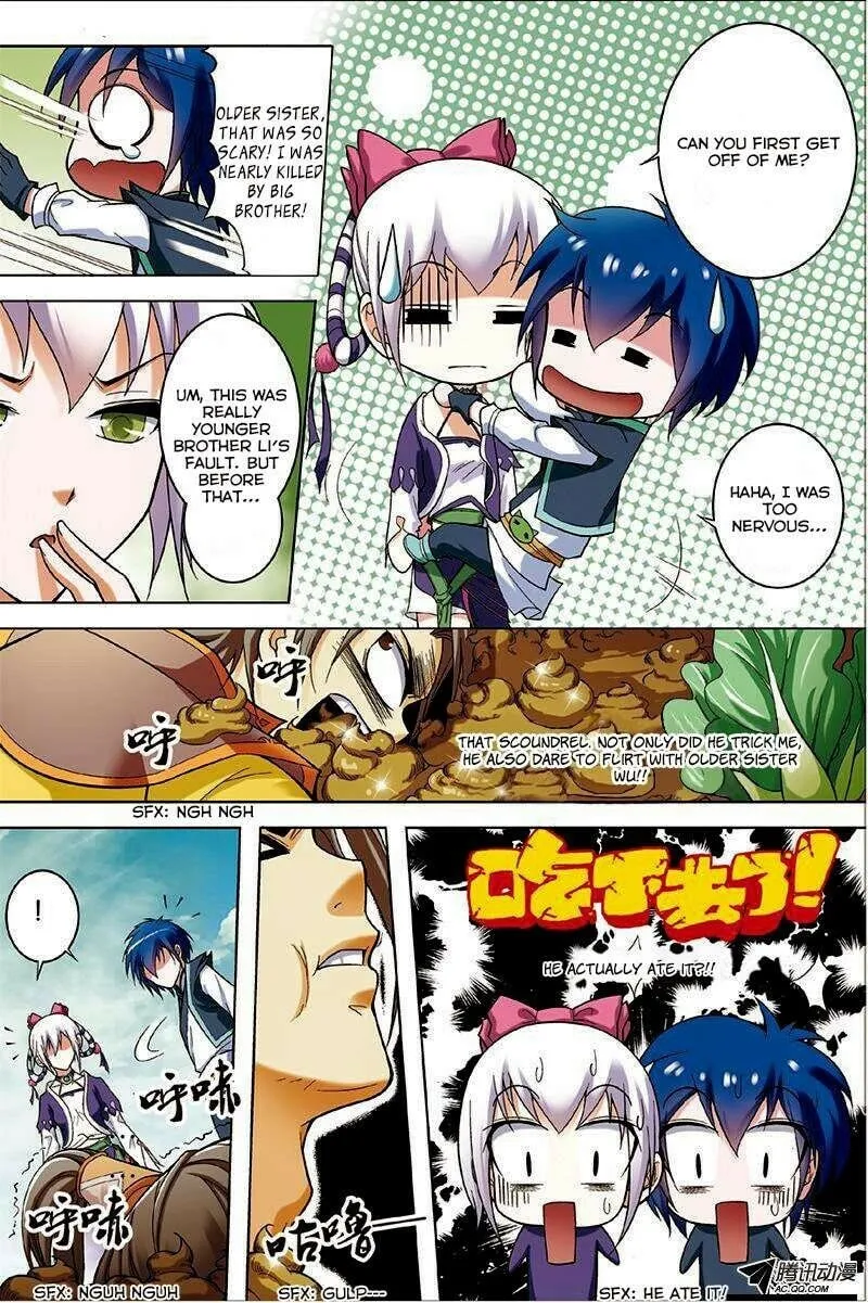 Read Transcending the Nine Heavens (Colored) chapter 3.1 image 7 on Lezhin