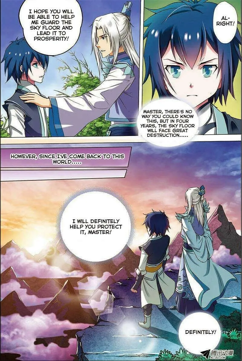 Read Transcending the Nine Heavens (Colored) chapter 4.1 image 3 on Lezhin