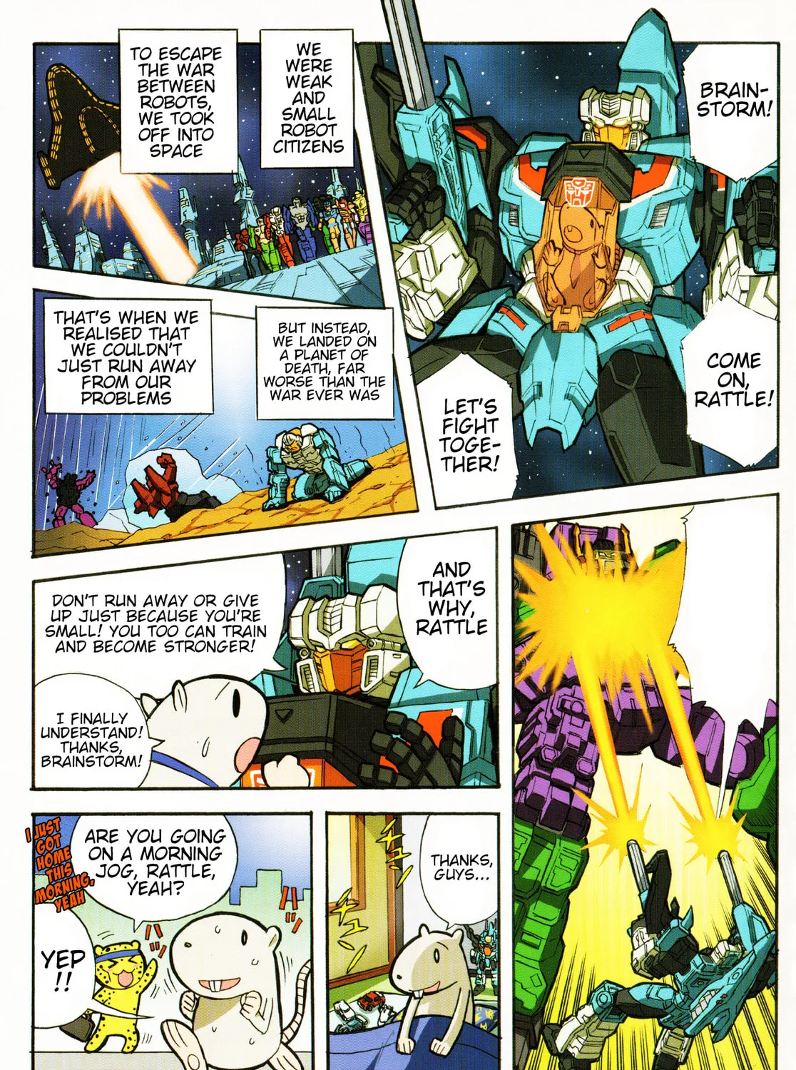 Read Transformers Legends chapter 19.1 image 2 on Lezhin