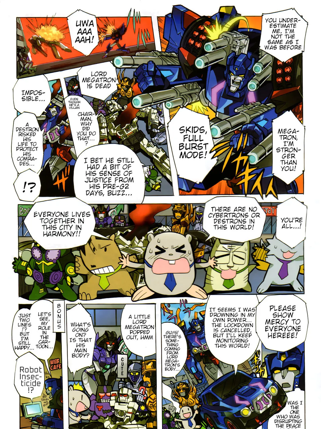 Read Transformers Legends chapter 36.6 image 2 on Lezhin