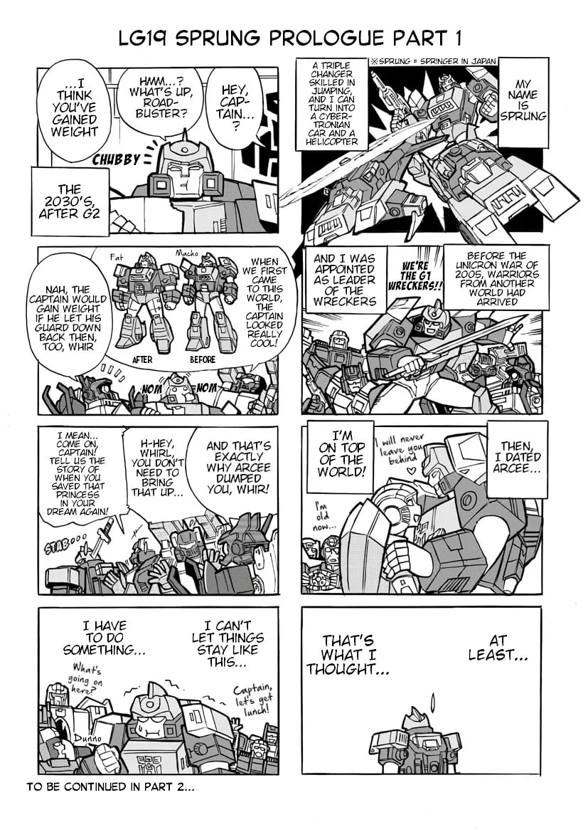 Read Transformers Legends chapter 36 image 0 on Lezhin
