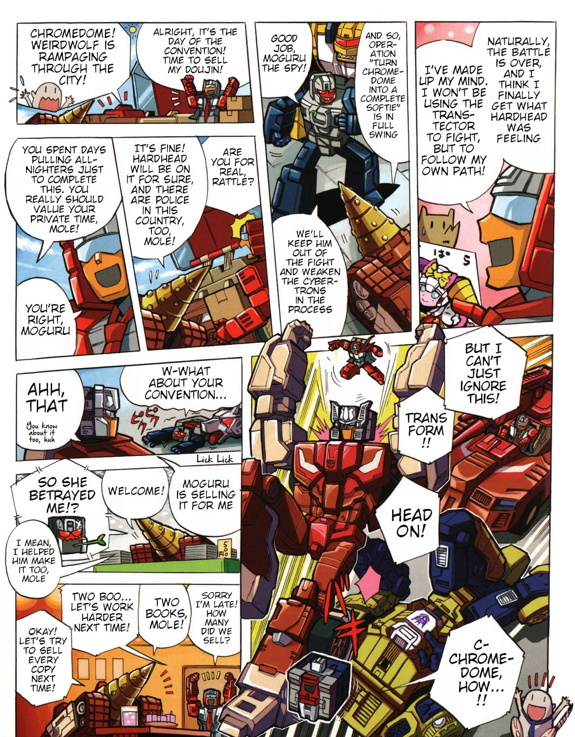 Read Transformers Legends chapter 39.7 image 2 on Lezhin