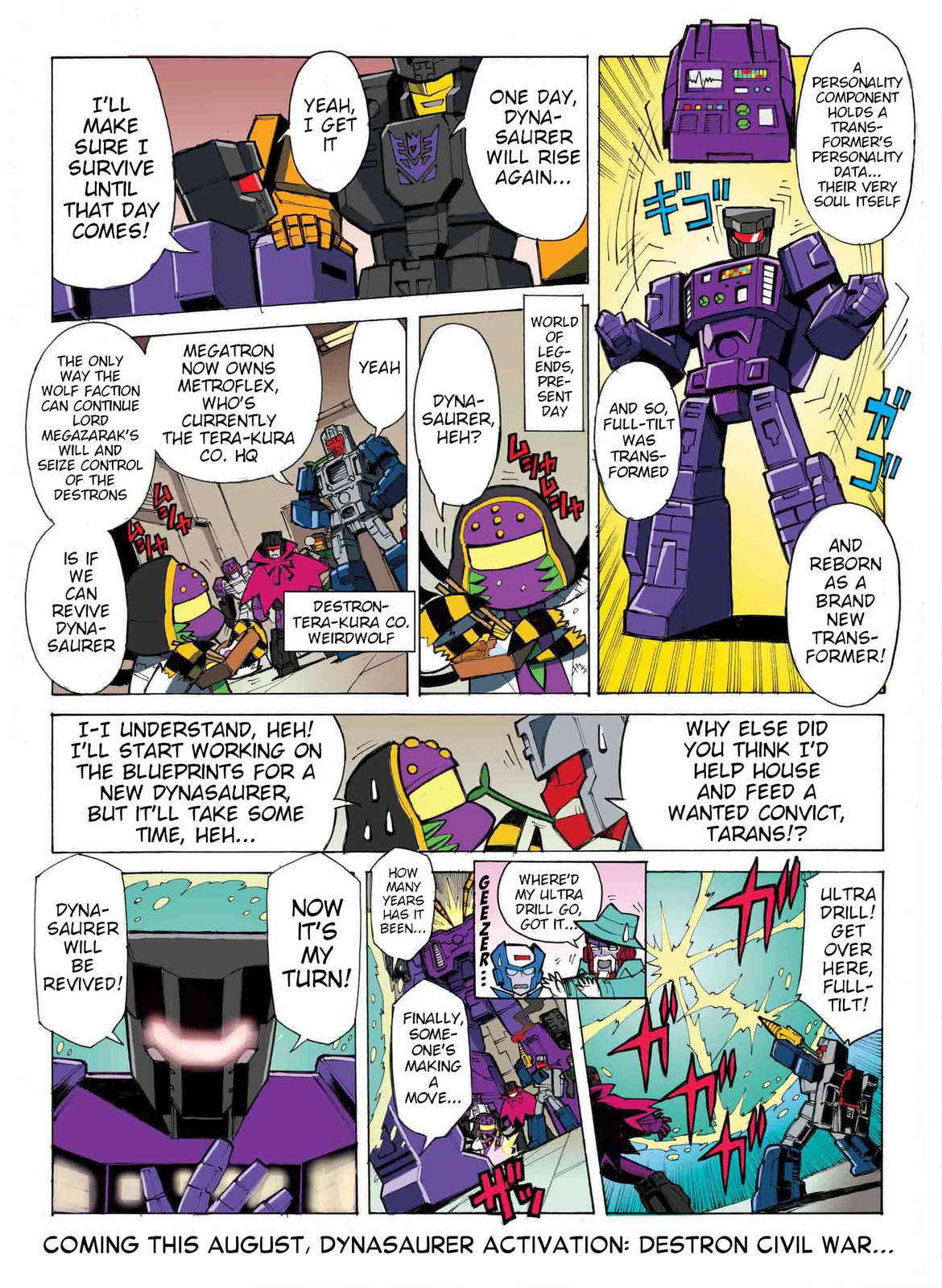 Read Transformers Legends chapter 43.5 image 3 on Lezhin