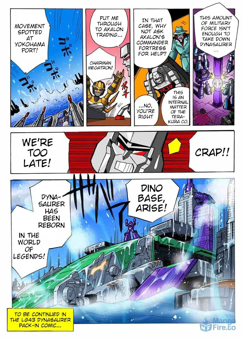 Read Transformers Legends chapter 44 image 5 on Lezhin