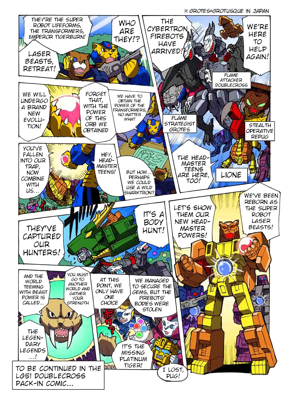 Read Transformers Legends chapter 47 image 1 on Lezhin