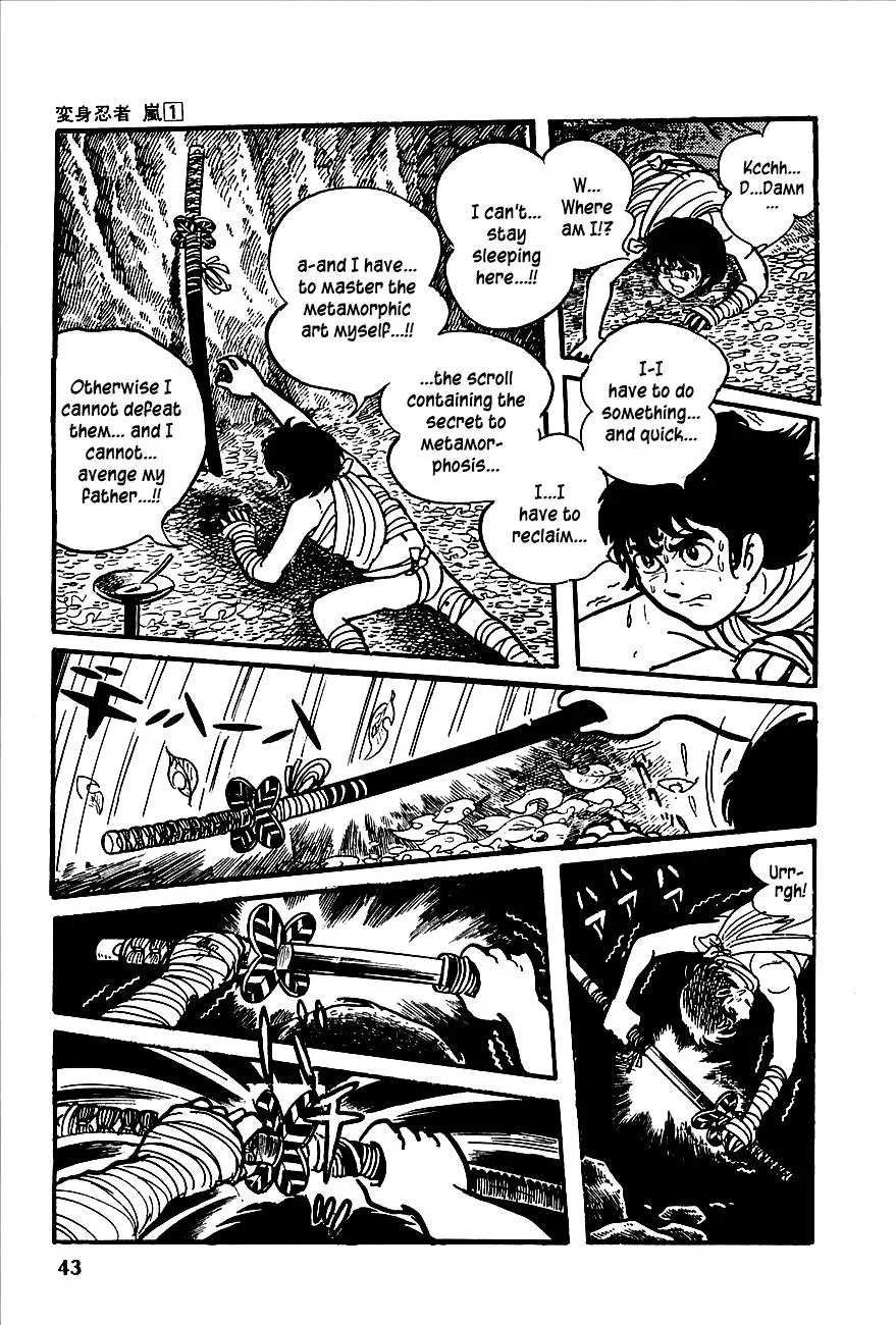 Read Transforming Ninja Arashi chapter 1 image 35 on Lezhin