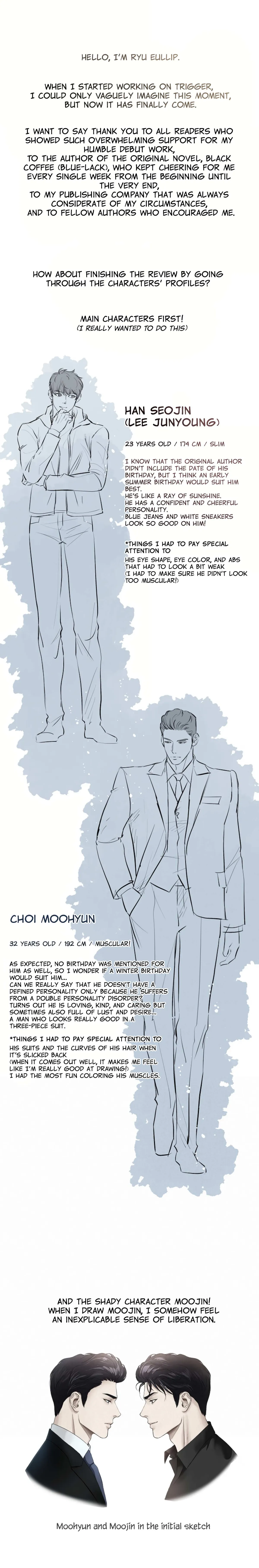 Read Trigger chapter 41.1 image 1 on Lezhin
