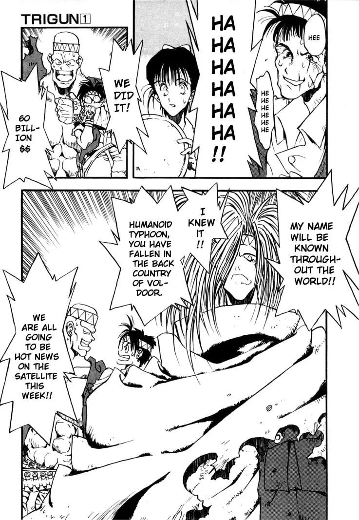 Read Trigun chapter 1 image 12 on Lezhin