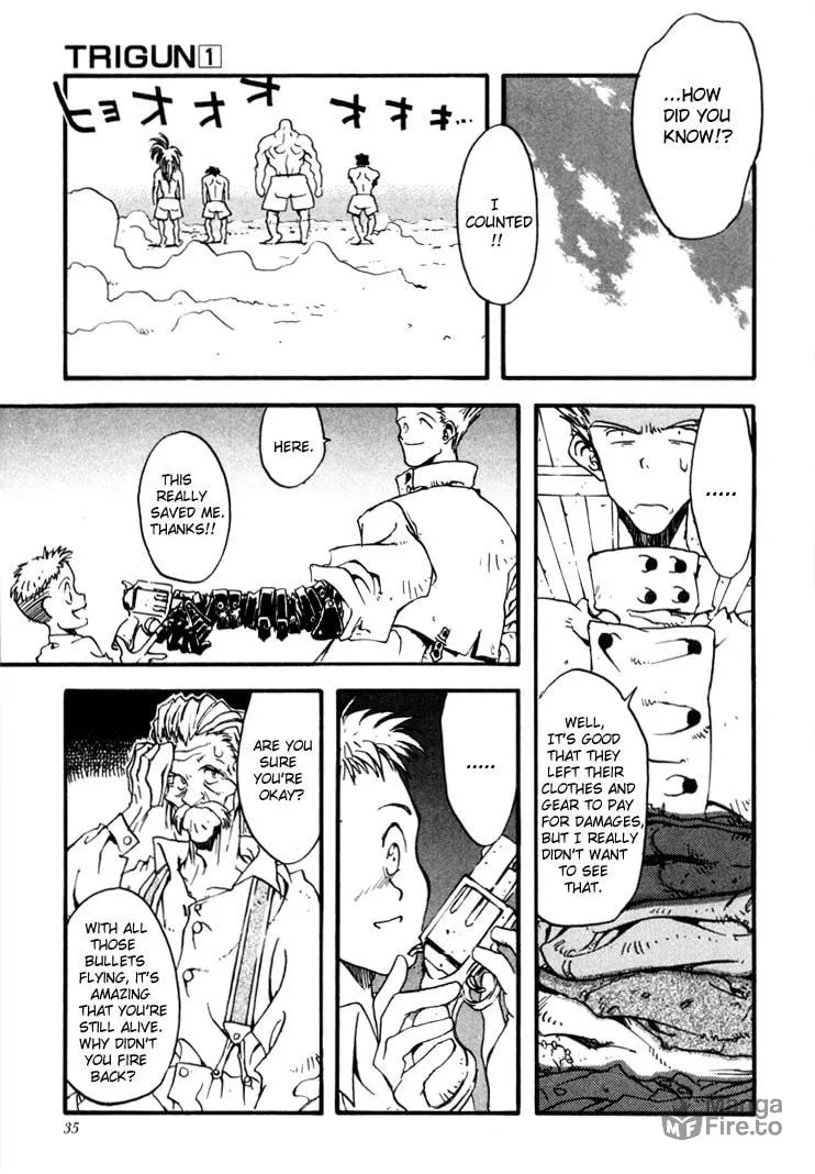 Read Trigun chapter 1 image 20 on Lezhin