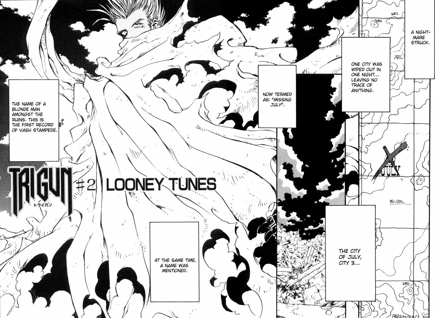 Read Trigun chapter 2 image 1 on Lezhin