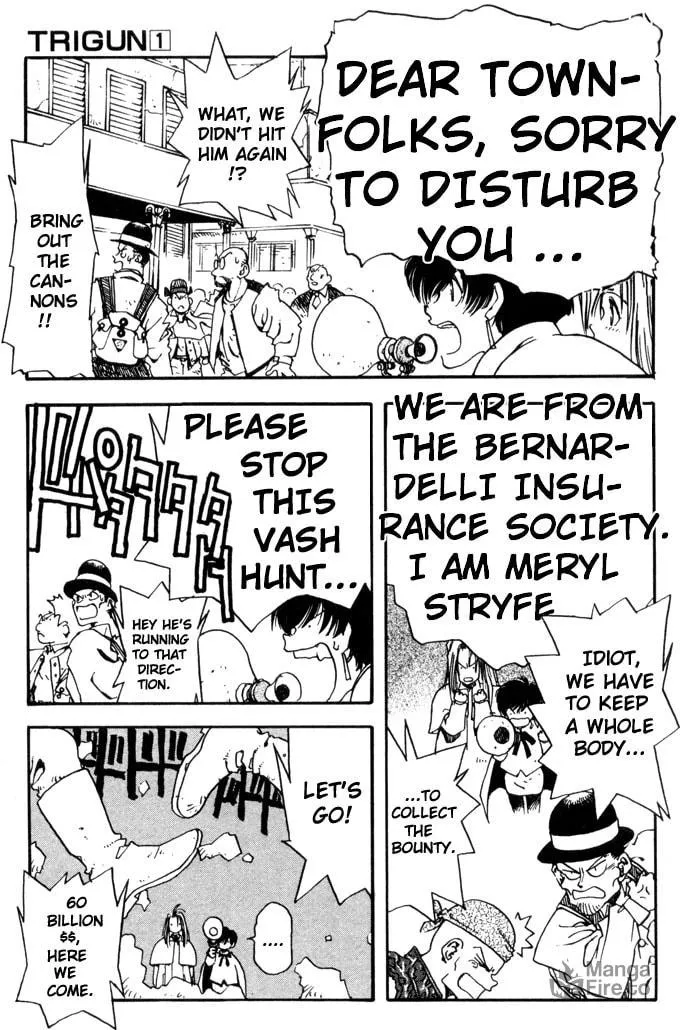 Read Trigun chapter 2 image 11 on Lezhin
