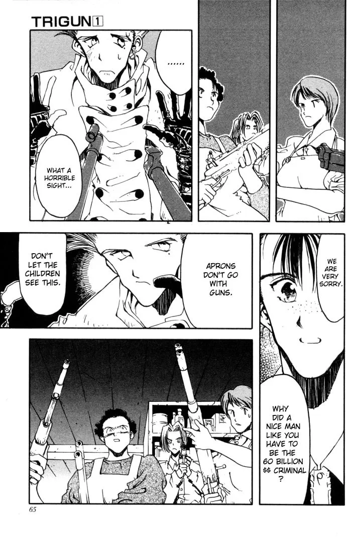 Read Trigun chapter 2 image 18 on Lezhin