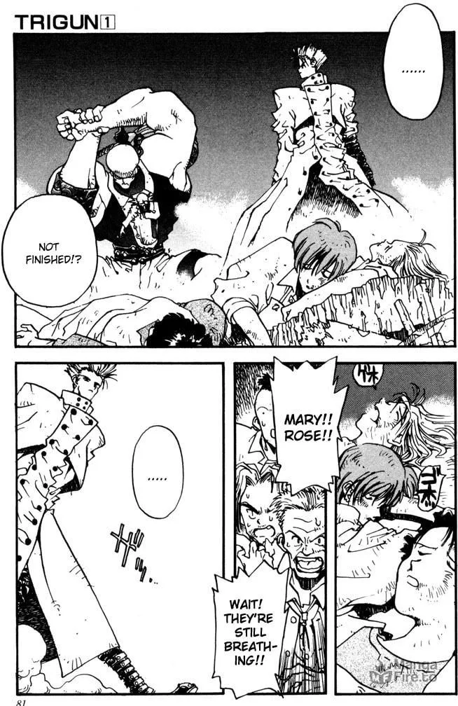 Read Trigun chapter 3 image 4 on Lezhin