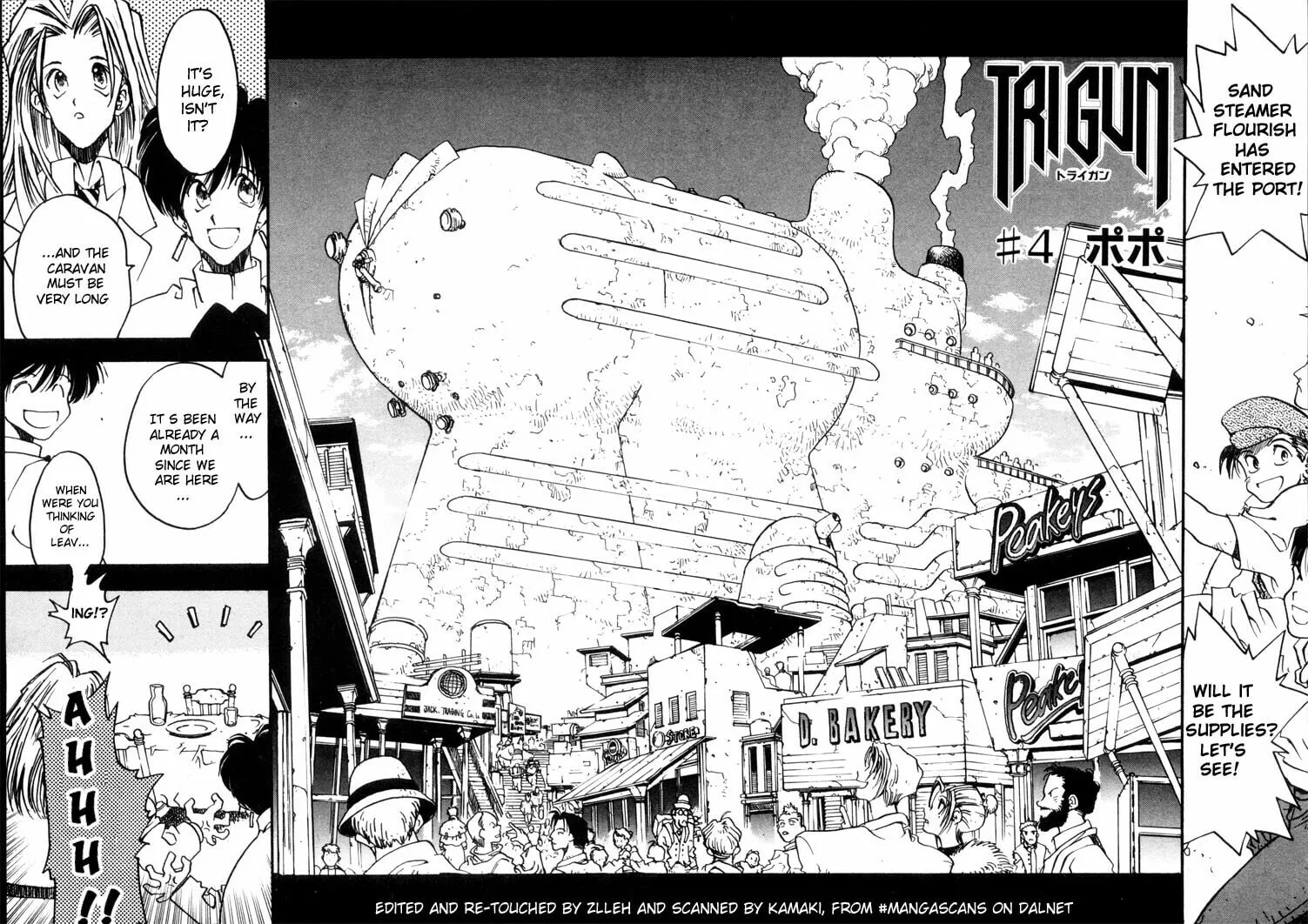 Read Trigun chapter 4 image 3 on Lezhin