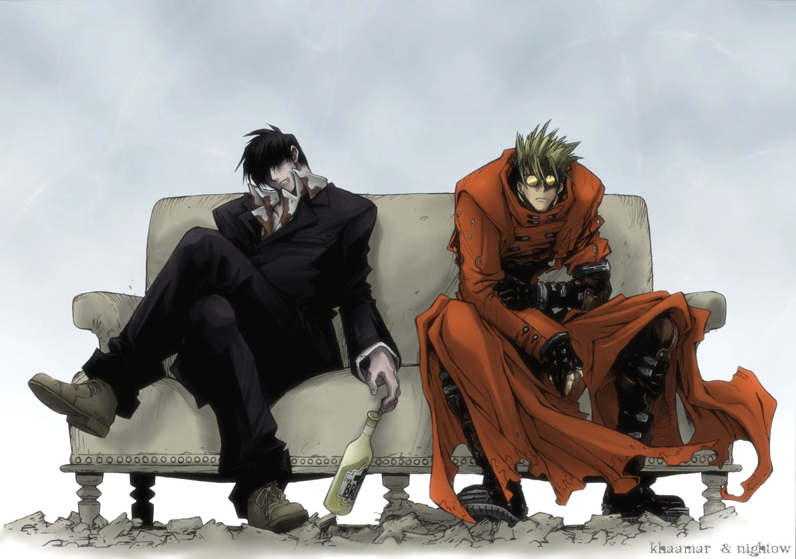 Read Trigun chapter 64 image 30 on Lezhin