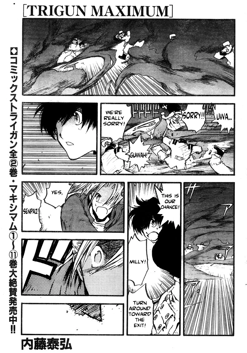 Read Trigun chapter 78 image 3 on Lezhin