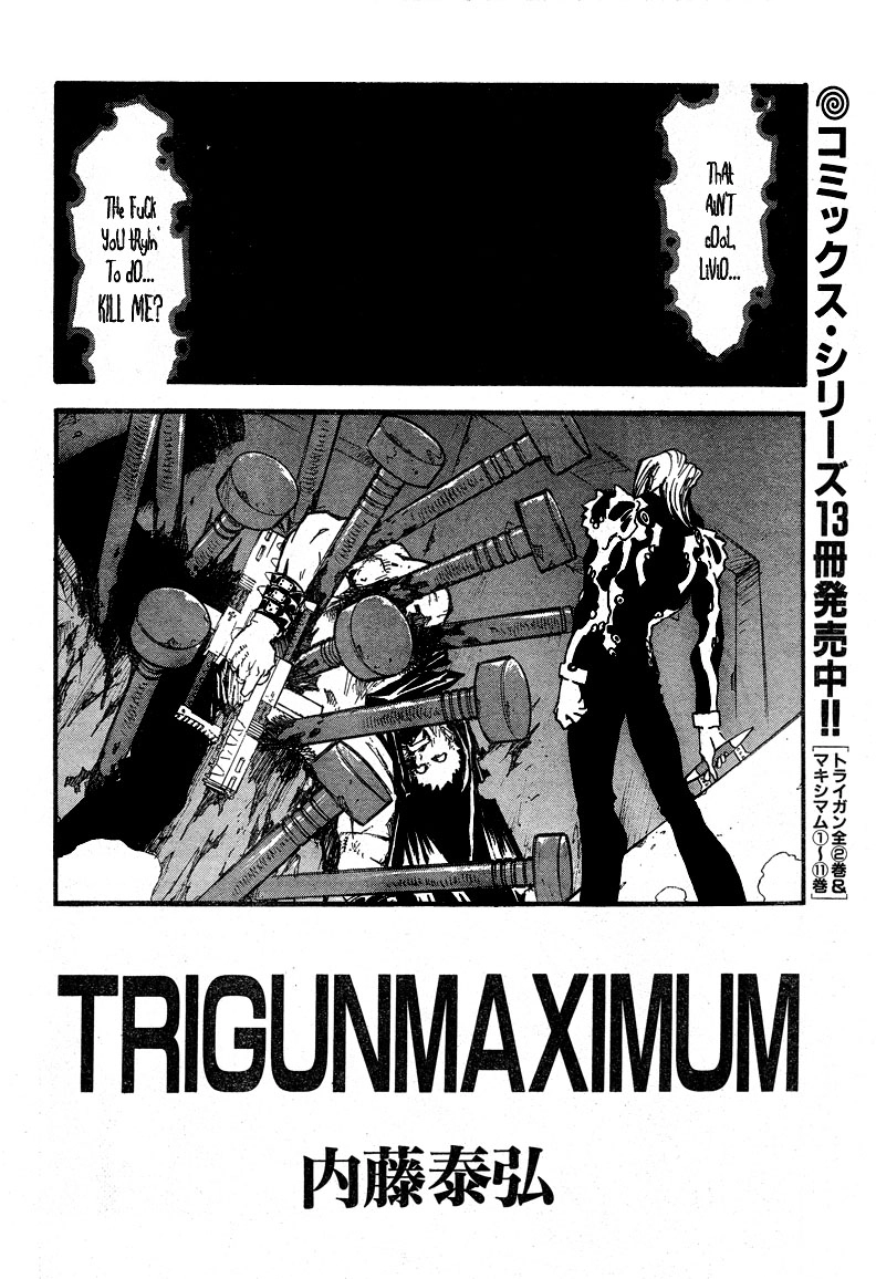 Read Trigun chapter 85 image 2 on Lezhin