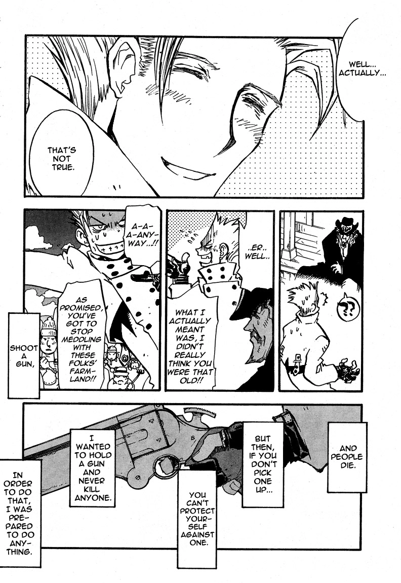 Read Trigun chapter 90 image 2 on Lezhin