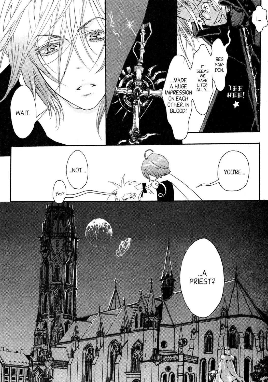 Read Trinity Blood chapter 1 image 22 on Lezhin