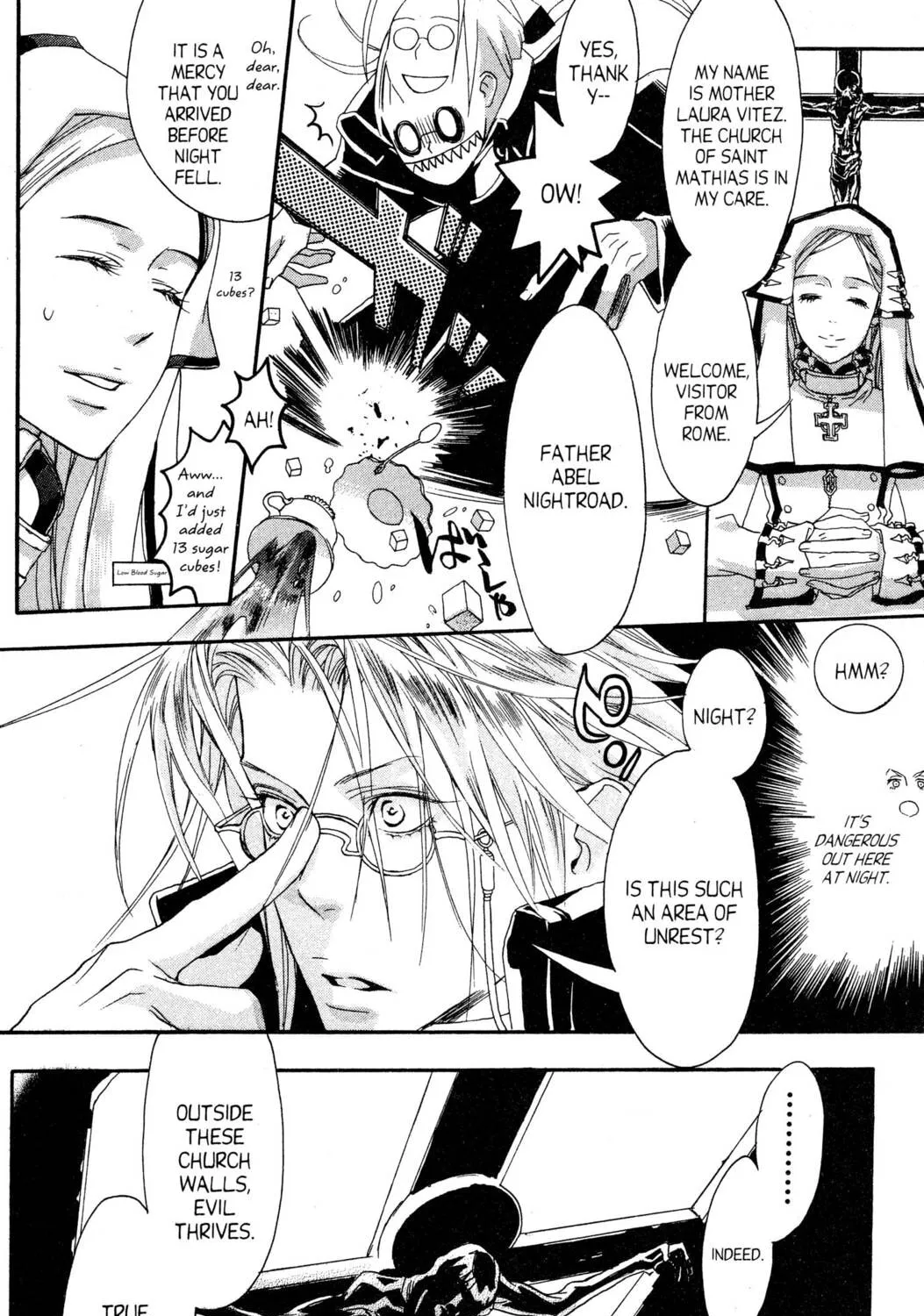 Read Trinity Blood chapter 1 image 24 on Lezhin