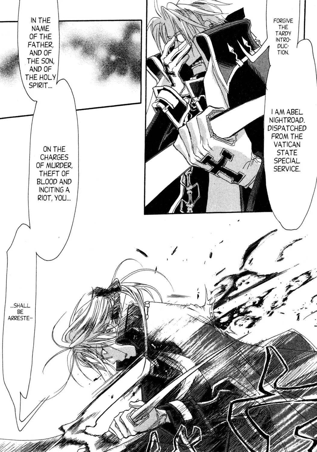 Read Trinity Blood chapter 1 image 86 on Lezhin