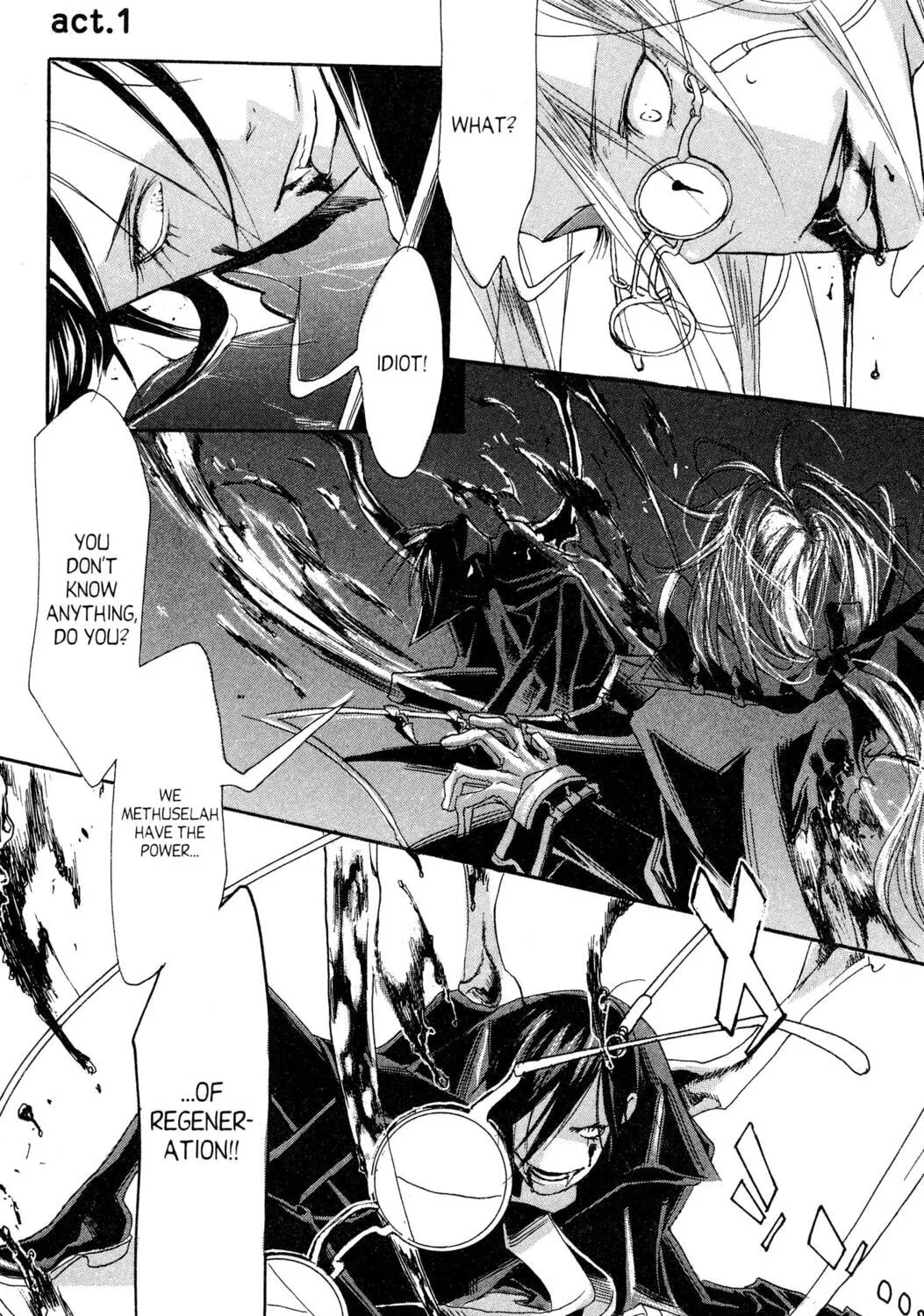 Read Trinity Blood chapter 1 image 88 on Lezhin