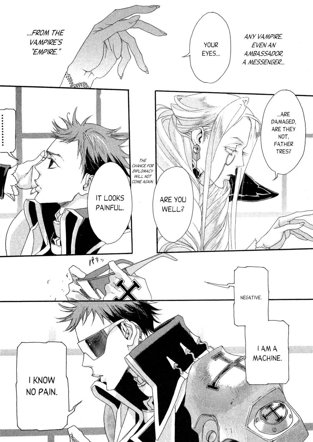 Read Trinity Blood chapter 11 image 12 on Lezhin