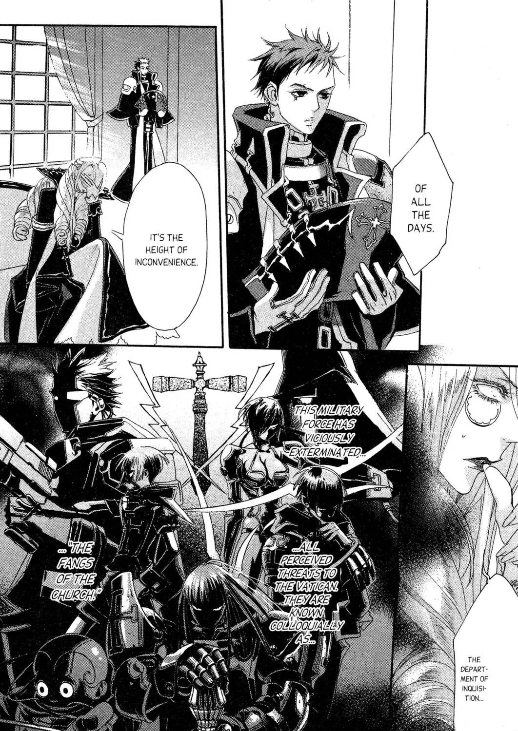 Read Trinity Blood chapter 11 image 6 on Lezhin