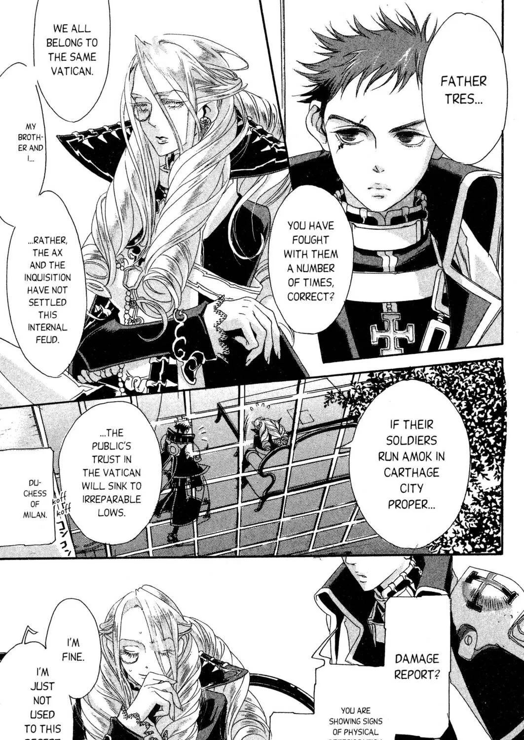 Read Trinity Blood chapter 11 image 8 on Lezhin