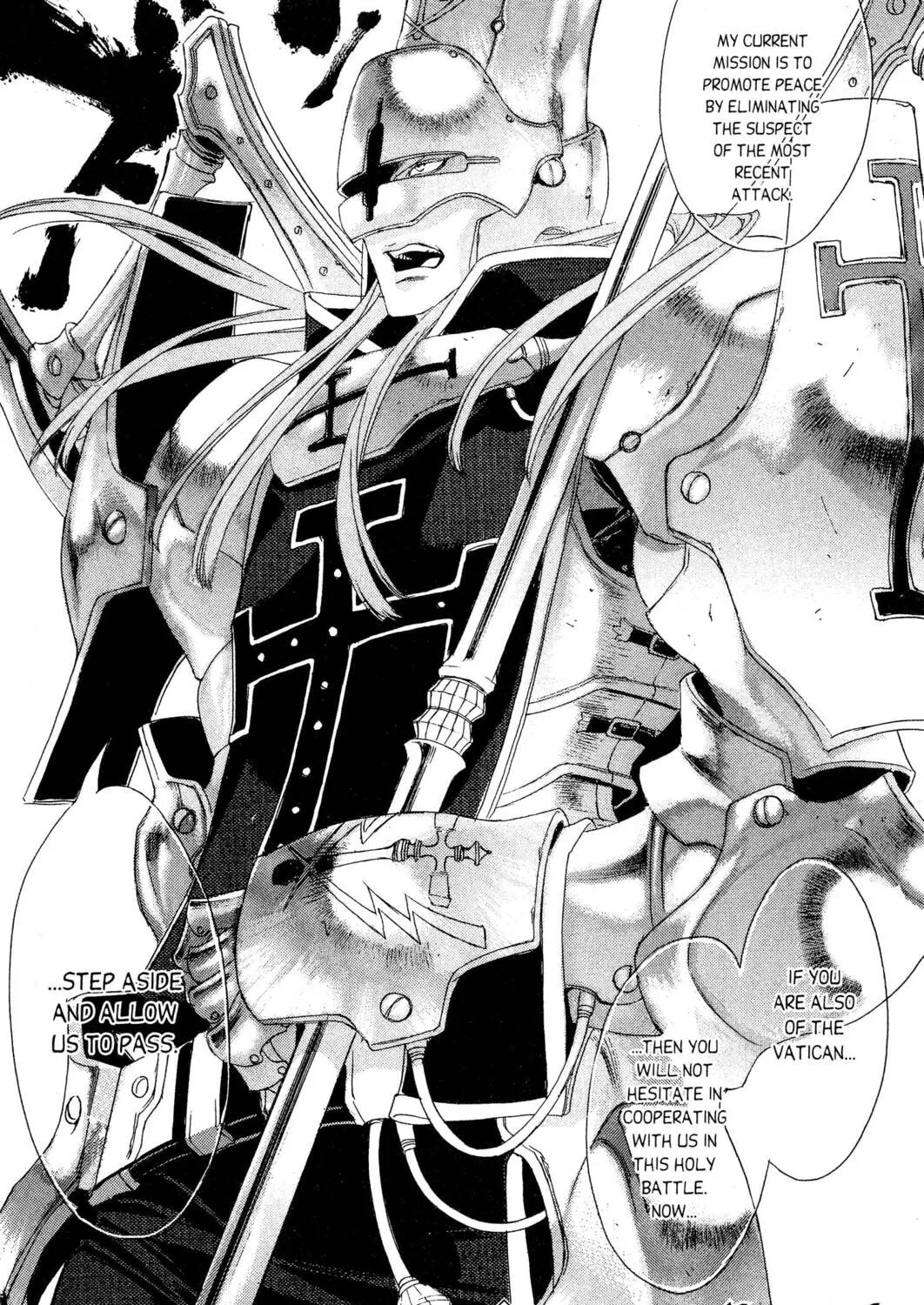 Read Trinity Blood chapter 12 image 2 on Lezhin